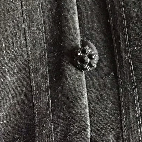 NWOT Beautiful Kay Unger Designer Dress in Size 14 (Never Worn) in solid Black. - Picture 4 of 6